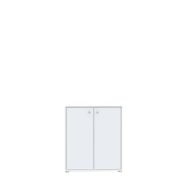 Produktbild von Türen-Kommode Tempra2 weiß 73,7 cm