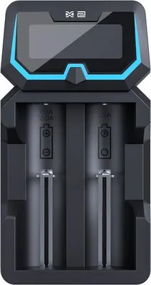 Image de Chargeur rapide XTAR avec écran LCD 2 ports, 18650 / 26650 / AAA