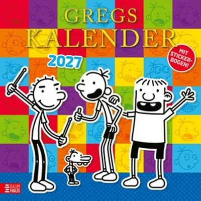 Obrázek produktu pro Kalendář Gregs pro rok 2027