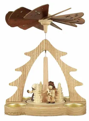 Produktbild von Tischpyramide Schwibbogenhändler Höhe 22cm NEU