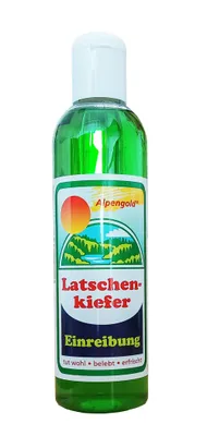 Produktbild von LATSCHENKIEFER EINREIBUNG 250ml mit Latschenkiefer-Öl Kampfer Menthol erfrischt Massage Hautpflege Körperpflege Haut Körper Pflege Lotion 26