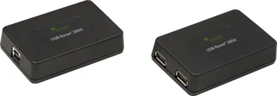 Produktbild von Icron USB Rover 2850, Netzwerksender & -empfänger, 85 m, 12 Mbit/s, Cat5, Schwarz, FCC B, CE