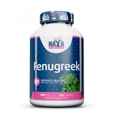 Obrázek produktu pro HAYA LABS FENUGREEK 600 MG 120 tbl.