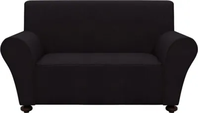 Obrázok produktu pre vidaXL Strečový poťah na pohovku Black Polyester Jersey