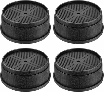 Imagen del producto de Patas ajustables para muebles, de 4,2 cm de altura, juego de 4 unidades, con capacidad de carga de hasta 250 kg, para sillas y mesas