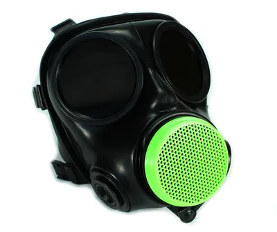 Produktbild von Abdeckkappe für S10 Gasmaske in Neongrün Gasmask Britische S10