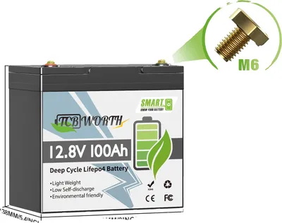 Produktbild von Lithium-Batterie, 100 Ah Kapazität, integriertes Schutzsystem, 12V 100Ah 229