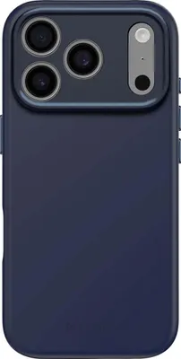 Produktbild von Decoded Silicone Backcover Apple iPhone 17 Pro True Navy, Cover, Apple, iPhone 17 Pro, 16 cm (6.3"), Navy