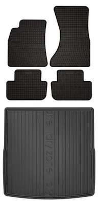 Immagine prodotto di Tappetini gomma SolidPRO + baule DryZone per Audi A4 B8 2007-2015 5 pezzi