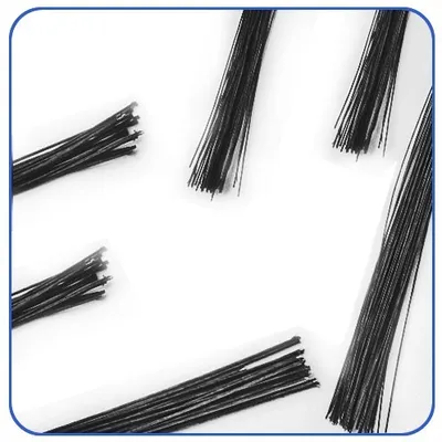 Produktbild von Culpitt Blumendraht Schwarz 50Stk. 0,5mm
