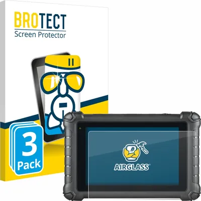 Produktbild von 3x BROTECT Schutzglas für Autel MaxiDAS DS900 Schutzfolie Panzer Folie Glas Display Schutz klar