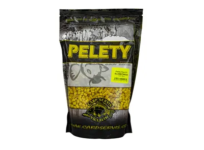 Obrázek produktu pro CSV Carp Servis Václavík pelety Fluo F1 6mm 800g Příchuť: Slunečnice