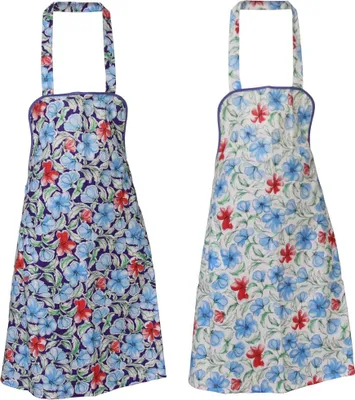 Produktbild von Latzschürze 78x77cm Baumwolle Kochschürze Trägerschürze Grillschürze Schürze, Design:Design 2