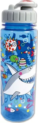 Produktbild von Rachel Ellen Designs BOT10, 500 ml, Tägliche Nutzung, Blau, Grau, Kind, Junge/Mädchen, Klappdeckel