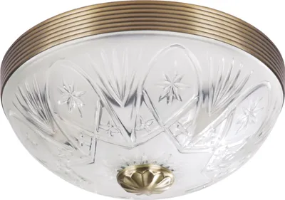 Image de Plafond verre 32 cm E27 2x60W brun rond Annabella 8638 Rabalux