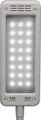 Produktbild von Schreibtischleuchte Metall/Ku.weiß H.max.375mm Standfuß m.LED