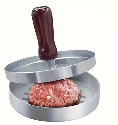 Produktbild von Burgerpresse Antihaft Patty Maker Hamburgerform Metall BBQ Grill Burger Presse für Rindfleisch Gemüse