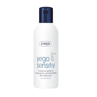 Obrázok produktu pre Ziaja Yego Sensitiv Woda po goleniu dla mężczyzn na zacięcia, 200 ml