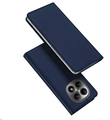 Produktbild von Handyhülle mit Klappe für Xiaomi Redmi Note 15 4G / 5G / POCO M8 5G, Dux Ducis Skin Pro, Dunkelblau