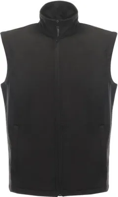 Image de Regatta Professional Bodywarmer Softshell classique pour hommes RG2483 (XL) (Noir)
