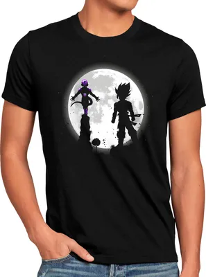 Produktbild von style3 Moonlight Battle Herren T-Shirt super dragon saiyan z gt
