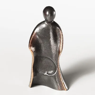 Produktbild von Josef Krippenfigur aus Bronze, 8 cm