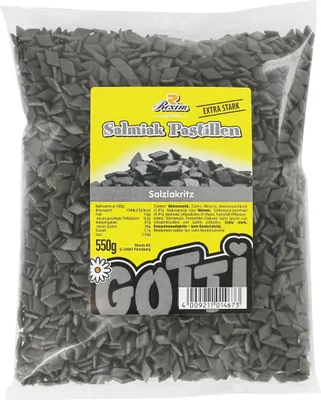 Produktbild von Rexim Salmiak Pastillen 550 g Tüte
