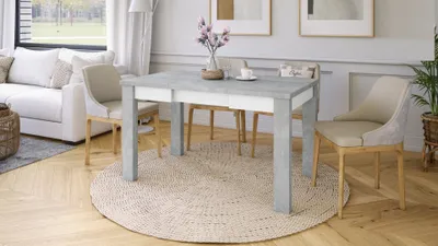 Produktbild von Design Esstisch Tisch Fonte ausziehbar 85 bis 130 cm