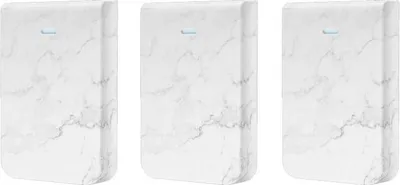 Produktbild von UniFi Abdeckung IW-HD-MB-3 Marmor (3er-Pack, für Access Point In-Wall HD)