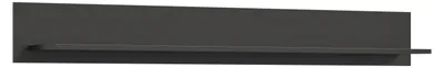 Produktbild von xonox.home Wandboard Wandregal Hängeregal Regal Linea grau Melamin 160x20x20cm