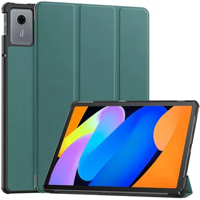 Produktbild von Schutzhülle für Lenovo Idea Tab 11, Bizon Case Tab Croc, Dunkelgrün