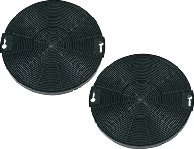 Produktbild von Aktivkohlefilter Kohlefilter rundes Set Dunstabzugshaube wie Typ EFF75 Alternativ Electrolux AEG 4055093712 Faber 112.0067.944 Franke 112.0067.942 auch Zanussi Zanker Progress