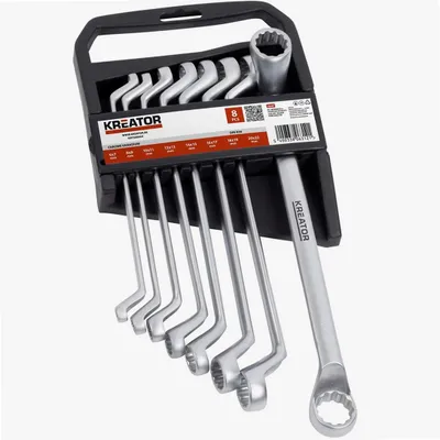 Produktbild von Ringschlüssel-Satz 8-teilig 6 - 22 mm KRT500004