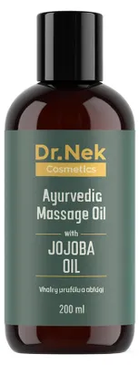 Obrázek produktu pro Dr. Nek Ayurvedic Massage Oil s jojobovým olejem - Regenerace & vitalita pokožky
