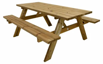 Produktbild von Axi Picknicktisch Julie 177 x 154 x 74 cm Natur Kiefernholz