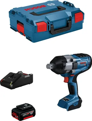Produktbild von Drehschlagschrauber BOSCH GDS 18V-1050 H (1 x 5,0 Ah + GAL18V-40 + L-Boxx 136)