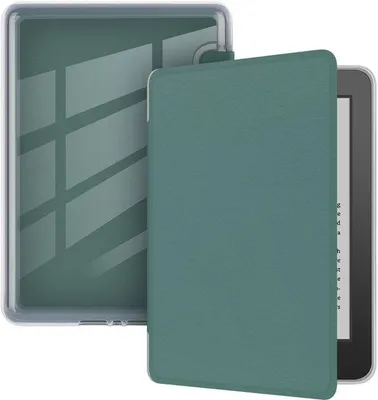 Produktbild von Schutzfolie für E-Reader, 7 Zoll, ultradünn, transparent, weich, automatische Schlaf-/Weckfunktion, grün