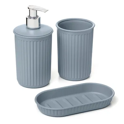 Produktbild von Tatay Baobab Badezimmer Organizer 3 Einheiten Blau Blau One Size