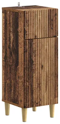 Obrázok produktu pre Skriňa do kúpeľne ARNHEM, recyklované drevo, 30 x 31 x 80 cm