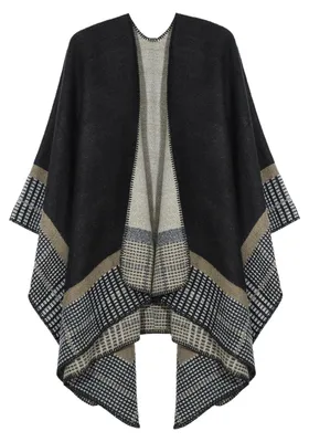 Imagen del producto de Solidchoice - Poncho-bufanda para mujer, ideal para primavera, otoño e invierno