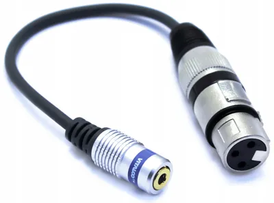 Produktbild von Vitalco Adapter XLR Buchse auf Mini Jack TRRS für Mikrofon