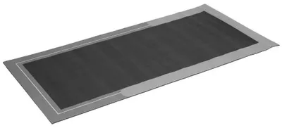 Obrázek produktu pro Koupelnová předložka 60x120 cm, savá, šedá