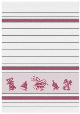 Produktbild von Zwoltex Küchentuch Baumwolle Rot Hochabsorbierend