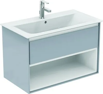 Produktbild von Ideal Standard Waschtisch-Unterschrank CONNECT AIR 800 x 440 x 517 mm weiß glänzend / weiß matt