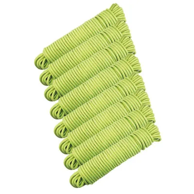 Produktbild von 8er Set 15 Meter Universalseil Yellowstone CA1151 leuchtene Allzweckschnur grün