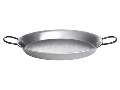 Produktbild von Paella-Pfanne Stahl poliert Ø 50 cm