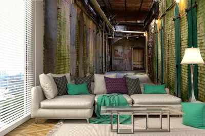 Produktbild von Vlies Fototapete GEFÄNGNISBLOCK 375 x 250 cm (inkl. Kleister) - Vlies Tapete, Wandtapete, Wandbilder - Tapete für Wohnzimmer Schlafzimmer, Büro, Küche - Montagefertig