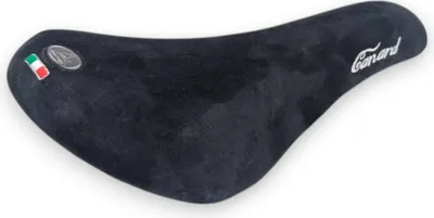 Produktbild von Selle Monte Grappa Echtleder Fahrradsattel Single Speed Nappaleder - Schwarz