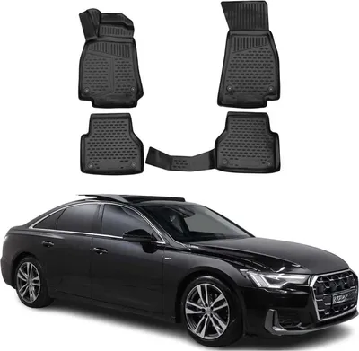Produktbild von OMAC Fußmatte Gummi TPE für AUDI A6 Avant (4A5, C8)