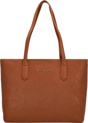 Produktbild von Elegante Damenhandtasche in Braun mit Schulterriemen & Kontrastdetails